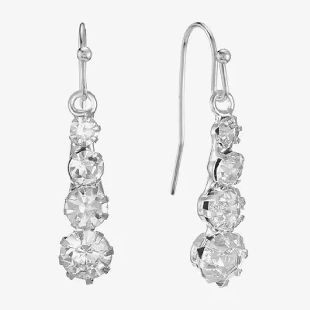 Monet Jewelry Timeless Womens Drop Earrings