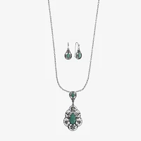 Monet Jewelry Pendant Necklace And Drop Earring 2-pc. Jewelry Set