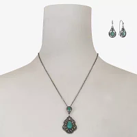 Monet Jewelry Pendant Necklace And Drop Earring 2-pc. Jewelry Set