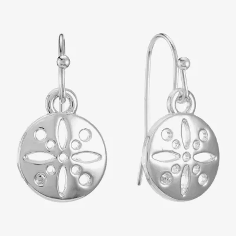 Liz Claiborne® Round Drop Earrings