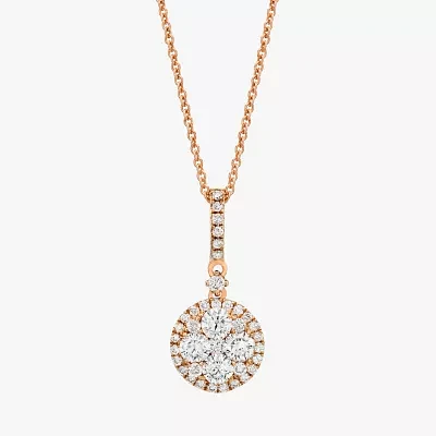 Le Vian® Pendant featuring 5/8 cts. Vanilla Diamonds® set in 14K Strawberry Gold®