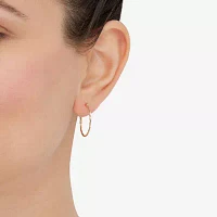 10K Gold 20mm Hoop Earrings