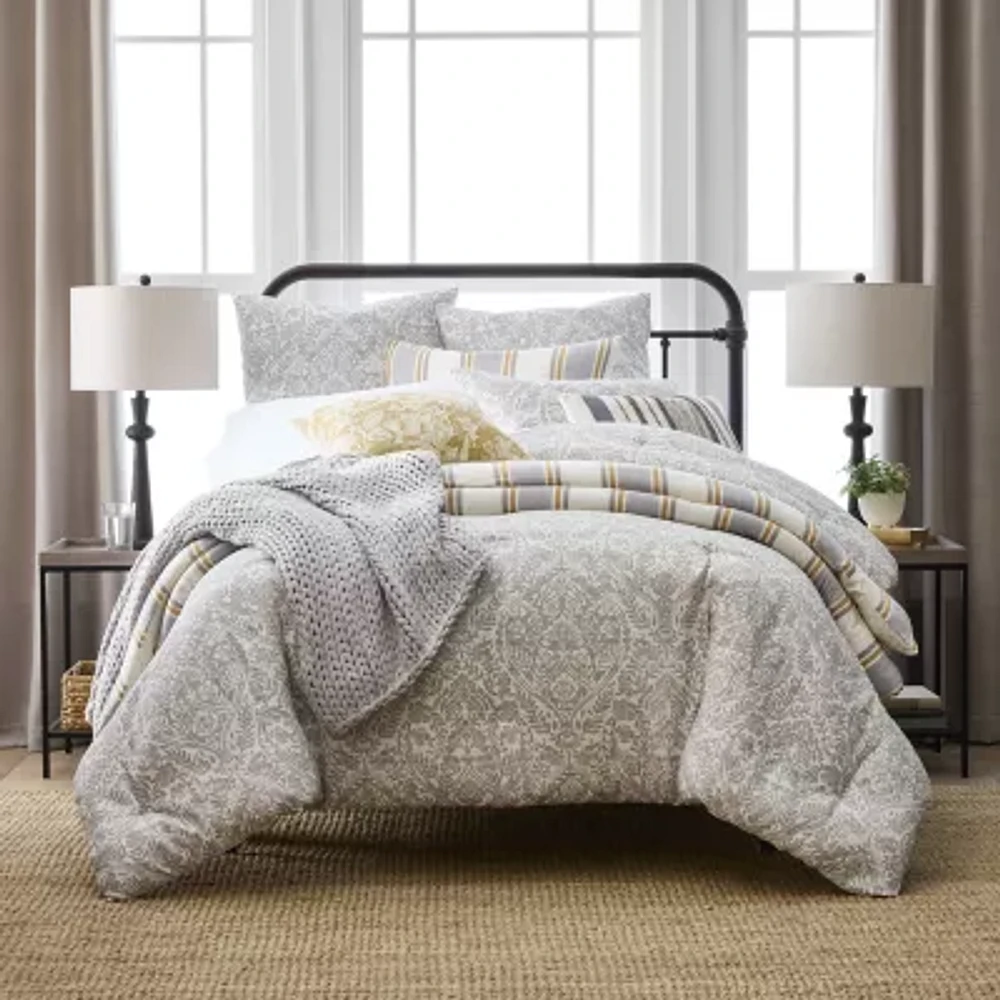 Linden Street Belleview 3-pc. Medallion Comforter Set