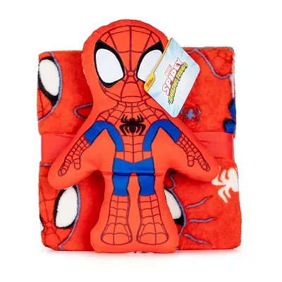 Disney Collection Spiderman Squishy Pillow Set