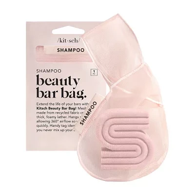 Kitsch Rpet Bottle Free Beauty Bar Shampoo Bag Blush