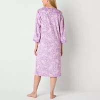 Adonna Womens Fleece Long Sleeve Length Robe