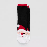 Mixit Holiday Cozy 1 Pair Crew Socks Womens