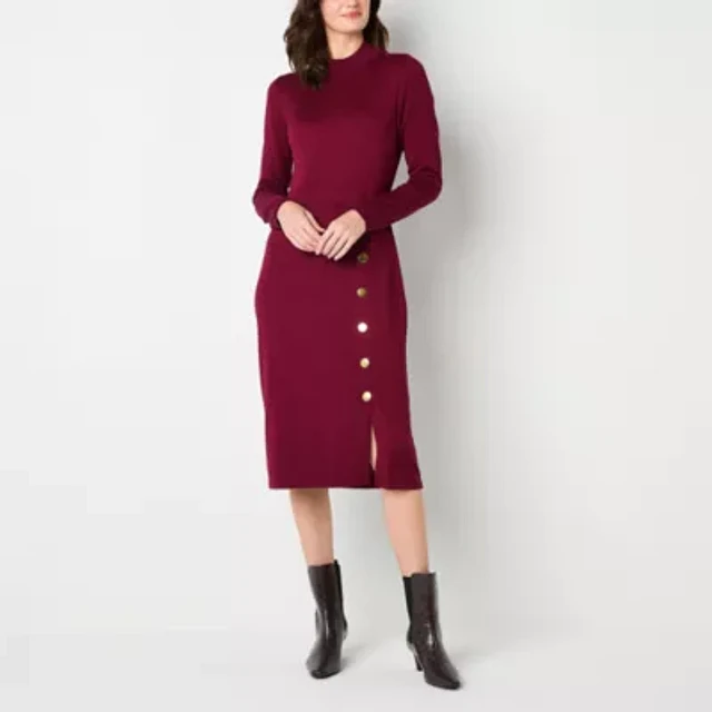 strapless open back dress Brylin Linen Midi Dress