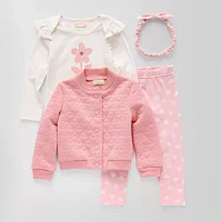 Btween Baby Girls 3-pc. Legging Set