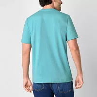 St. John's Bay Super Soft Mens Crew Neck Short Sleeve T-Shirt