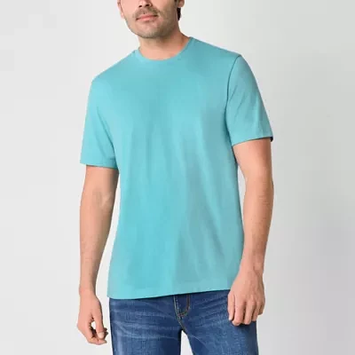 St. John's Bay Super Soft Mens Crew Neck Short Sleeve T-Shirt