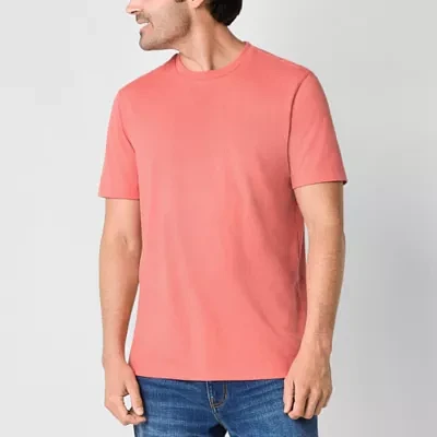 St. John's Bay Super Soft Mens Crew Neck Short Sleeve T-Shirt