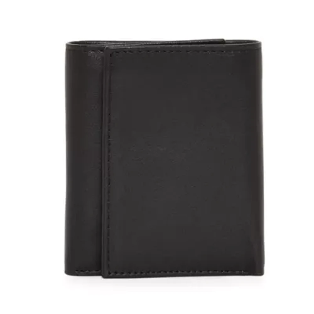 Stafford Mens Personalized RFID Blocking Trifold Wallet