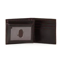 Stafford Distressed Mens Personalized RFID Blocking Bifold Wallet