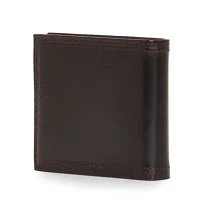 Stafford Distressed Mens Personalized RFID Blocking Bifold Wallet