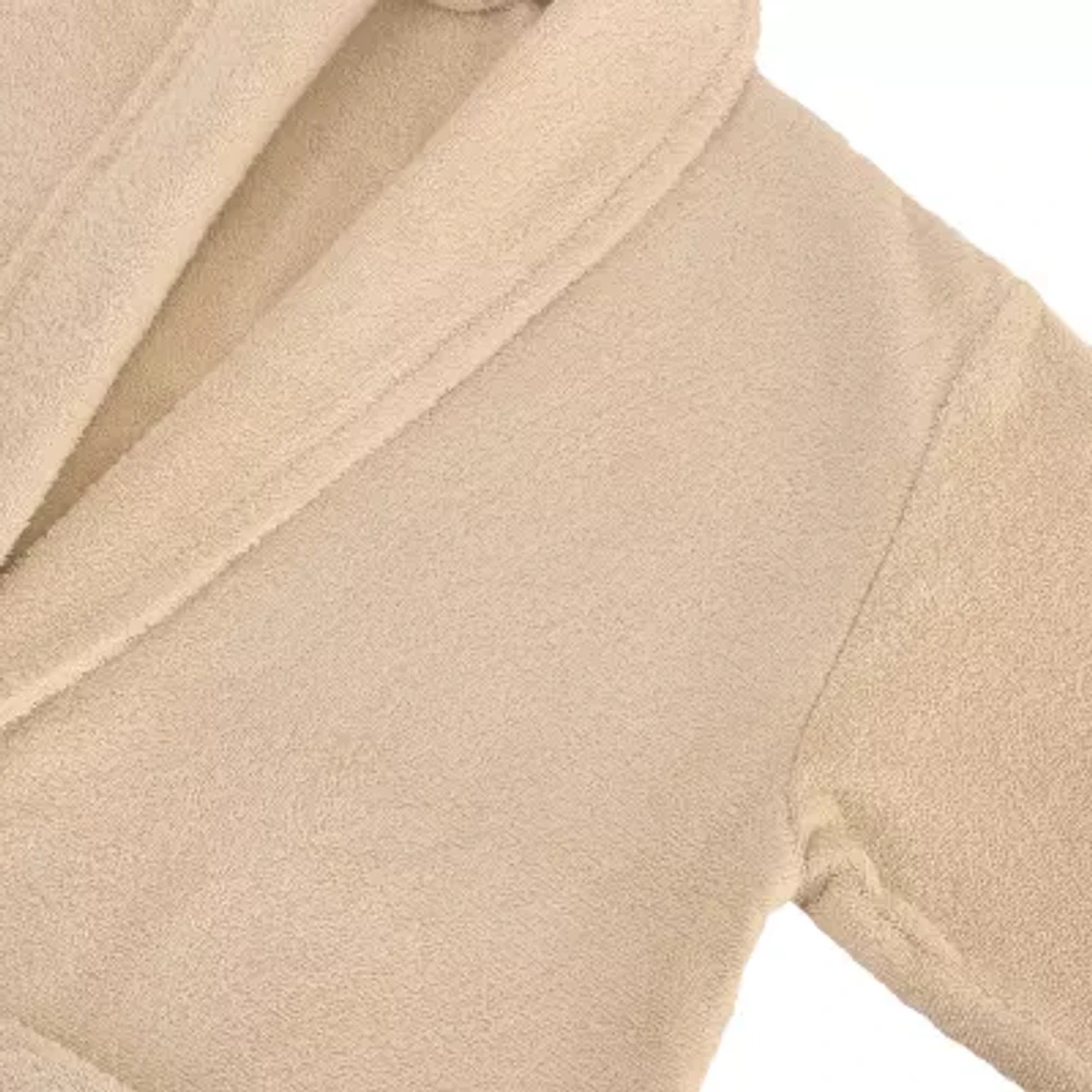 Linum Home Textiles Womens Terry Cloth Long Sleeve Length Robe