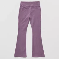 Xersion Little & Big Girls High Rise Flare Pull-On Pant