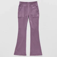 Xersion Little & Big Girls High Rise Flare Pull-On Pant