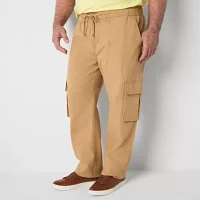 mutual weave Mens Big and Tall Relaxed Fit Cargo Pants