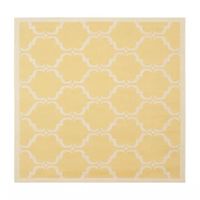 Safavieh Courtyard Collection Jobeth Geometric Indoor/Outdoor Square Area Rug