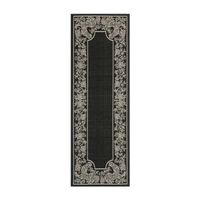 Safavieh Courtyard Collection Kestrel Oriental Indoor/Outdoor Runner Rug