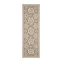 Safavieh Courtyard Collection Roza Geometric Indoor/Outdoor Runner Rug