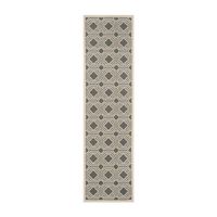 Safavieh Courtyard Collection Torma Geometric Indoor/Outdoor Runner Rug