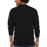Smiths Workwear Mens Crew Neck Long Sleeve Relaxed Fit Thermal Top