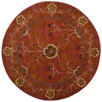 Safavieh Heritage Collection Summer Oriental Round Area Rug