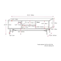 Corliving Aurora TV Stand