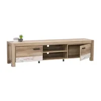 Corliving Joliet Modern TV Stand with Doors