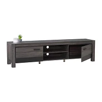 Corliving Joliet Modern TV Stand with Doors