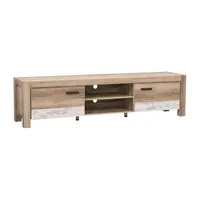 Corliving Joliet Modern TV Stand with Doors