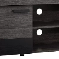 Corliving Joliet Modern TV Stand with Doors
