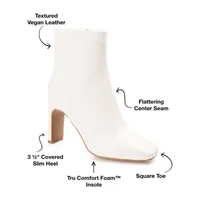 Journee Collection Womens Sarla Block Heel Booties