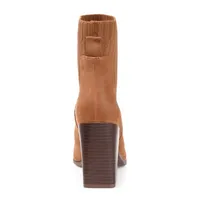 Journee Collection Womens Adalia Stacked Heel Booties