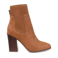 Journee Collection Womens Adalia Stacked Heel Booties