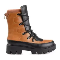 Journee Collection Womens Terrain Block Heel Booties