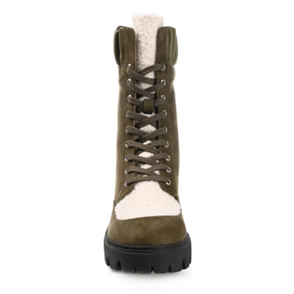 Journee Collection Womens Elinor Block Heel Booties
