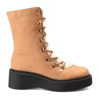 Journee Collection Womens Kannon Block Heel Booties