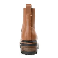 Journee Collection Womens Mirette Stacked Heel Booties