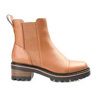 Journee Collection Womens Mirette Stacked Heel Booties