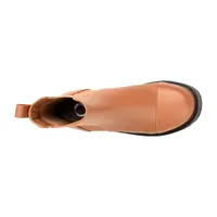 Journee Collection Womens Mirette Stacked Heel Booties