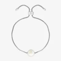 Effy Cultured Freshwater Pearl Sterling Silver Bolo Bracelet