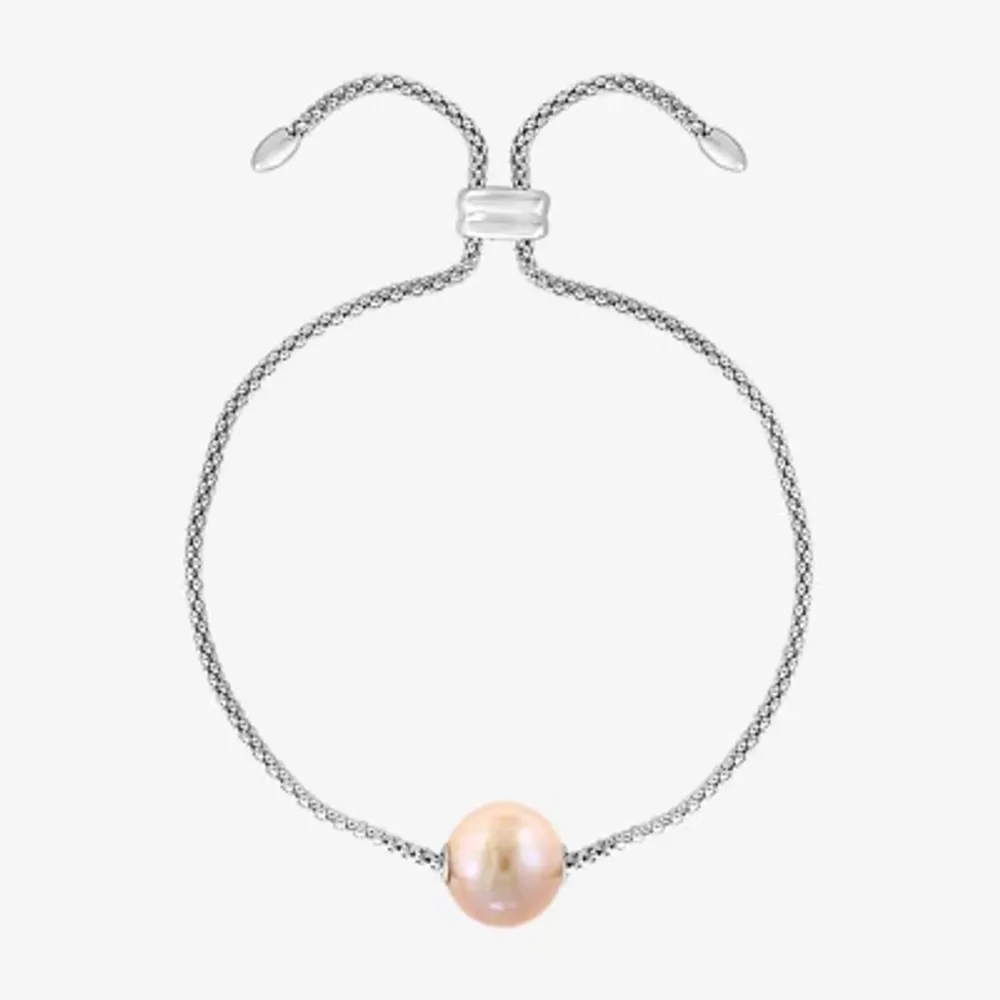 Effy Cultured Freshwater Pearl Sterling Silver Bolo Bracelet