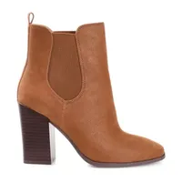 Journee Collection Womens Maxxie Stacked Heel Booties