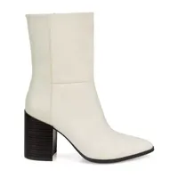 Journee Collection Womens Sharlie Stacked Heel Booties