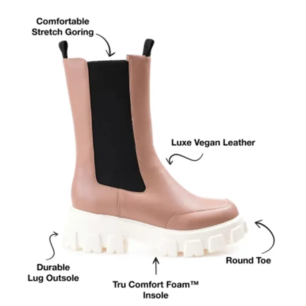 Journee Collection Womens Vista Block Heel Booties