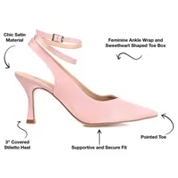 Journee Collection Womens Marcella Pointed Toe Stiletto Heel Pumps