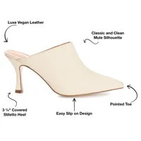 Journee Collection Womens Shiyza Pointed Toe Stiletto Heel Pumps